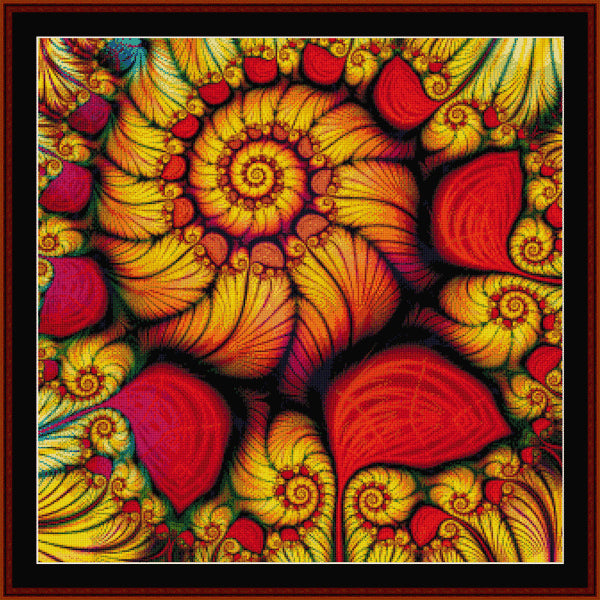 Fractal 657 pdf cross stitch pattern