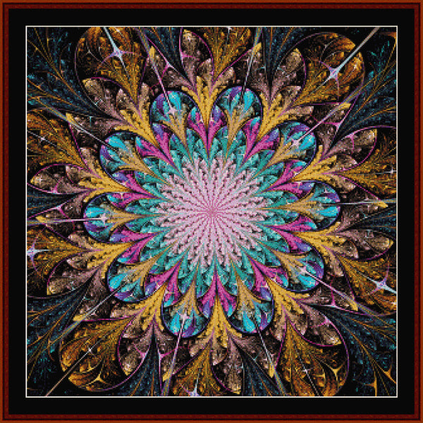 Fractal 667 pdf cross stitch pattern