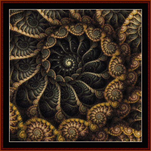 Fractal 669 pdf cross stitch pattern