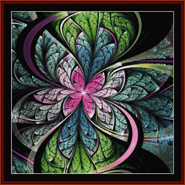 Fractal 678 pdf cross stitch pattern