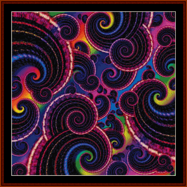 Fractal 682 pdf cross stitch pattern