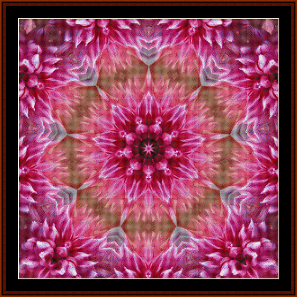 Fractal 697 pdf cross stitch pattern