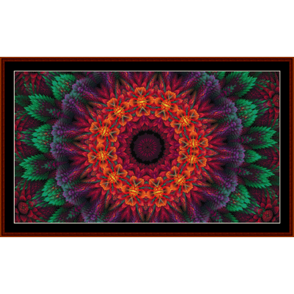 Fractal 702 pdf cross stitch pattern