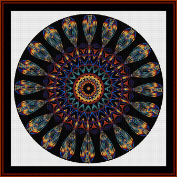 Fractal 704 pdf cross stitch pattern