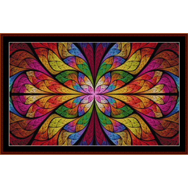 Fractal 723 pdf cross stitch pattern