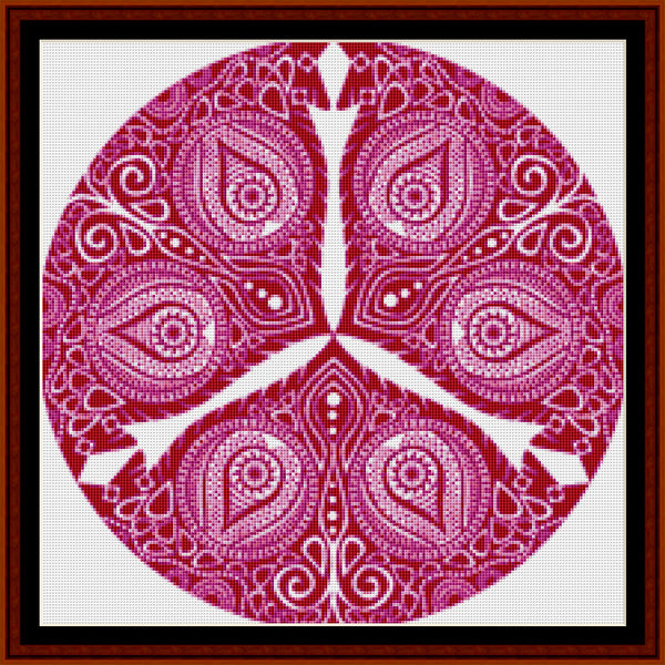 Fractal 800 (small) cross stitch pattern