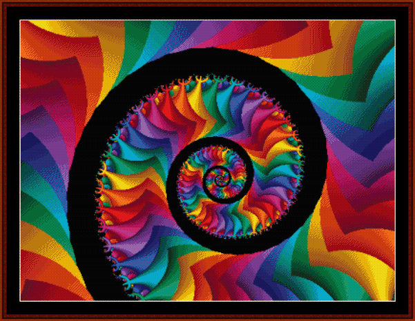 Fractal 81 pdf cross stitch pattern