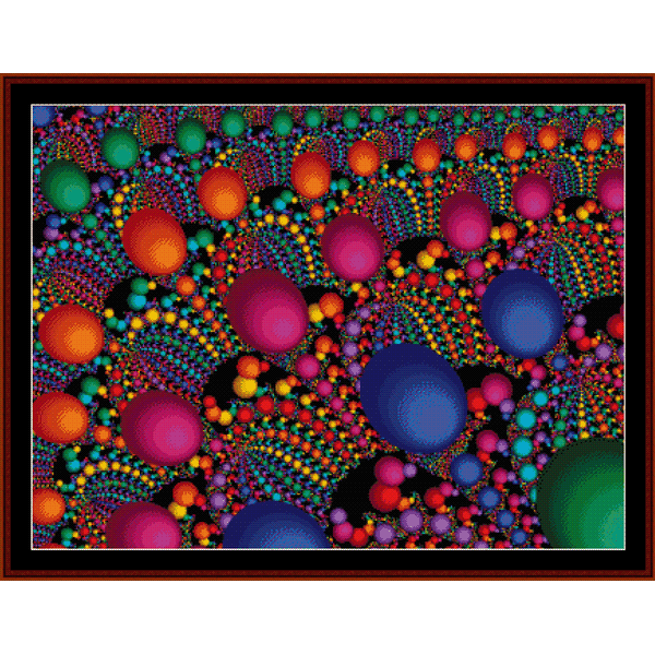 Fractal 96 pdf cross stitch pattern