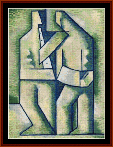 Mendicant Singers, 1933 - Mikulas Galanda pdf cross stitch pattern