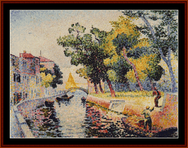 Ponte San Travaso - H.E. Cross cross stitch pattern