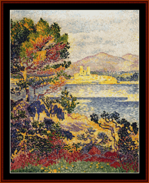 Antibes, Morning - H.C. Cross pdf cross stitch pattern