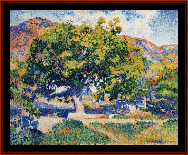 Around the House - H.E. Cross pdf cross stitch pattern