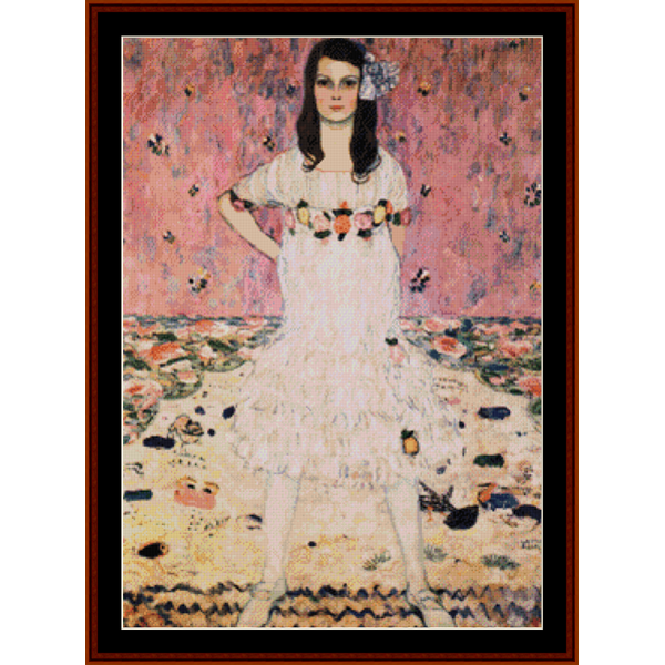 Mada Primavesi – Gustav Klimt pdf cross stitch pattern