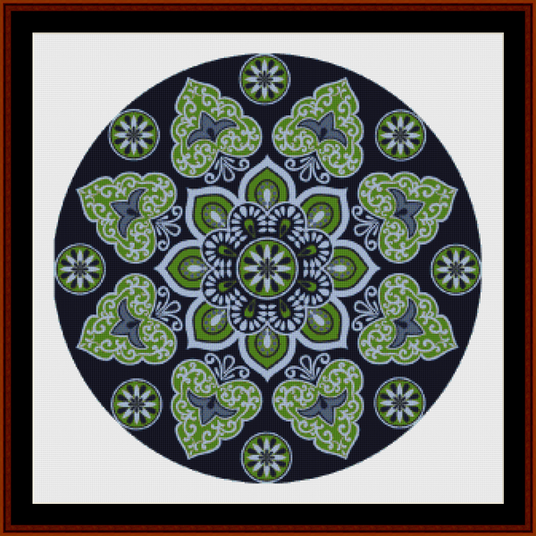 Mandala 29 - Large pdf cross stitch pattern