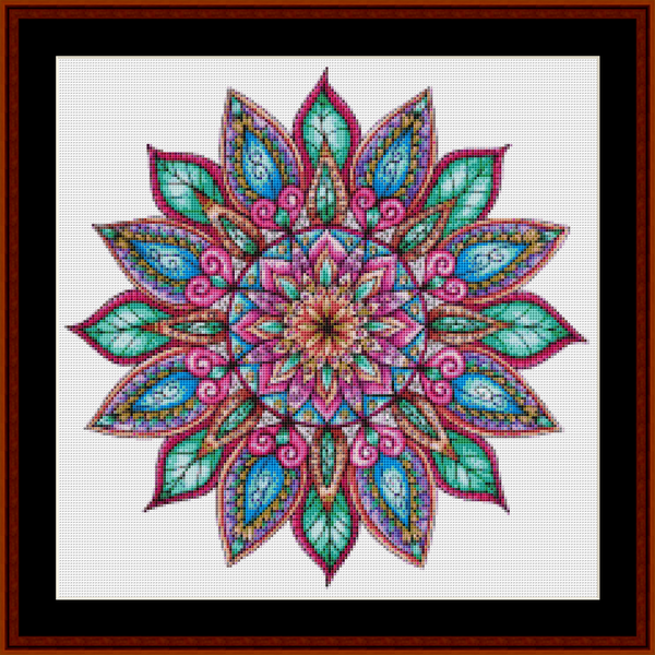 Mandala 31 - Small - cross stitch pattern