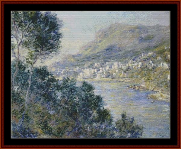 Monte Carlo - Monet cross stitch pattern