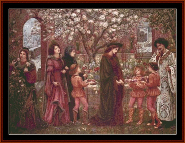 The Enchanted Garden – Marie S. Stillman cross stitch pattern