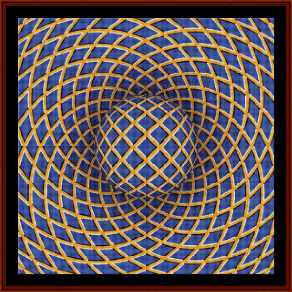 Optical Illusion 10 pdf cross stitch pattern