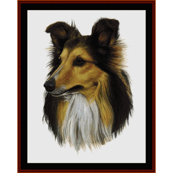 Shetland - pdf cross stitch pattern