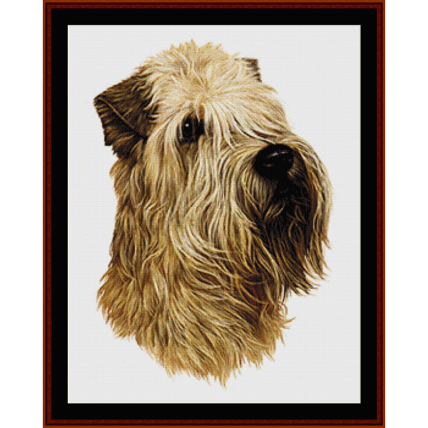 Wheaten pdf cross stitch pattern