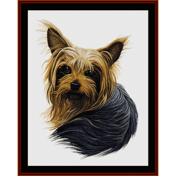 Yorkshire Terrier II pdf cross stitch pattern