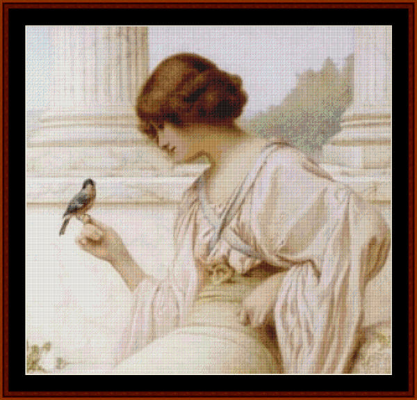 The Captive's Return - Henry Ryland cross stitch pattern