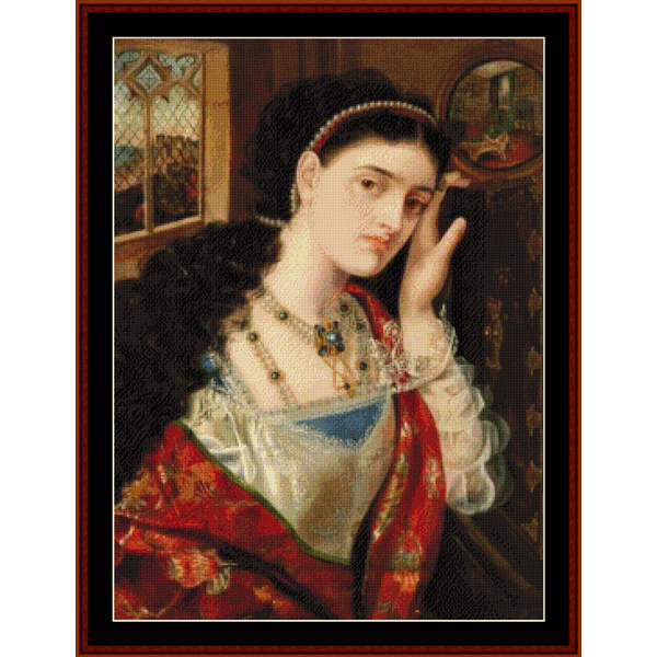 Viola - Emma Sandys pdf cross stitch pattern