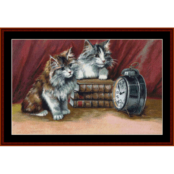 Waiting for Lunch cross stitch pattern