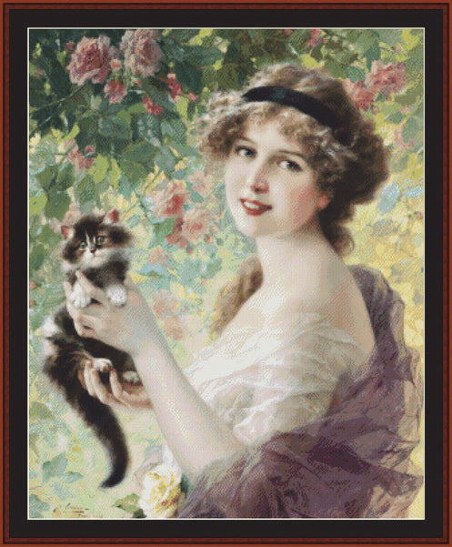 Her Most Precious - Emile Vernon pdf cross stitch pattern