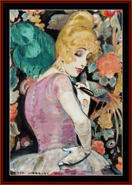 Lili II – Gerda Wegener pdf cross stitch pattern