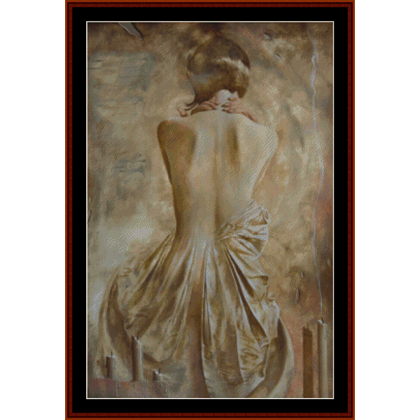 Pearl - Fantasy pdf cross stitch pattern