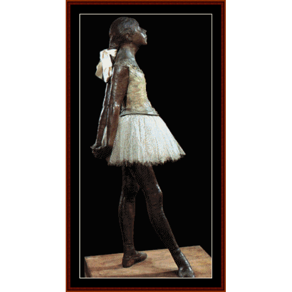 Edgar Degas Counted Cross Stitch Pattern by Cross Stitch Collectibles