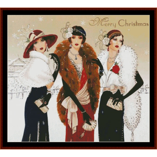 Christmas Counted Cross Stitch Pattern by Cross Stitch Collectibles