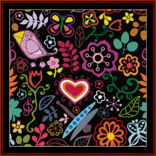 Counted Cross Stitch Pattern by Cross Stitch Collectibles 