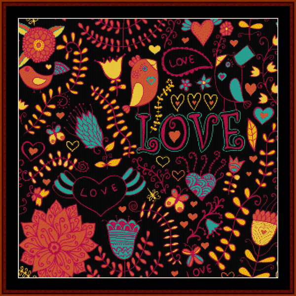 Counted Cross Stitch Pattern by Cross Stitch Collectibles 