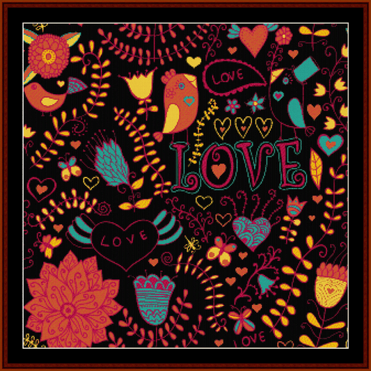 Counted Cross Stitch Pattern by Cross Stitch Collectibles 