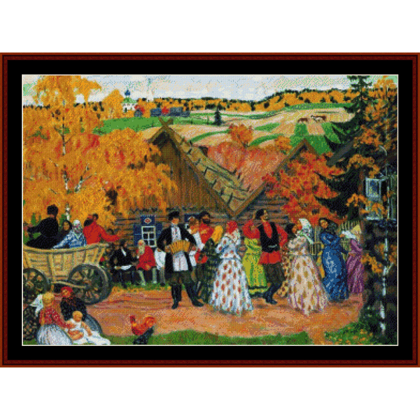 Counted Cross Stitch Pattern by Cross Stitch Collectibles