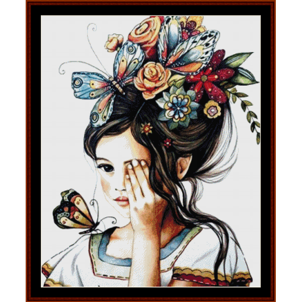 Counted Cross Stitch Pattern by Cross Stitch Collectibles