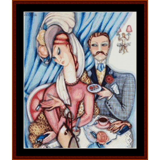 Counted Cross Stitch Pattern by Cross Stitch Collectibles