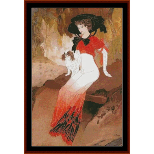 Counted Cross Stitch Pattern – Etudes by Georges De Feures - Cross Stitch Collectibles