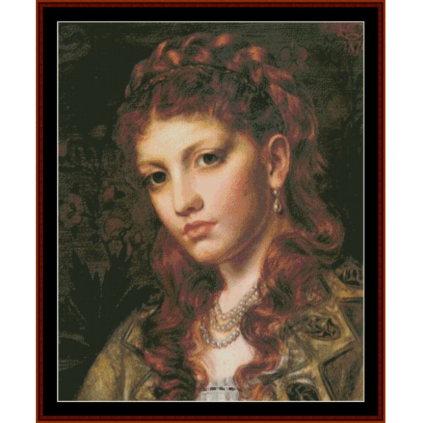Counted Cross Stitch Pattern – Fiammetta by Emma Sandys - Cross Stitch Collectibles