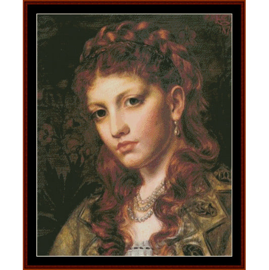 Counted Cross Stitch Pattern – Fiammetta by Emma Sandys - Cross Stitch Collectibles