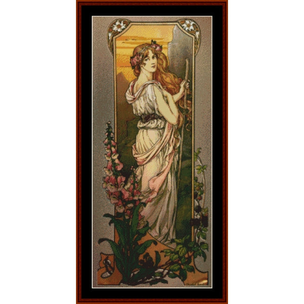 Counted Cross Stitch Pattern by Cross Stitch Collectibles