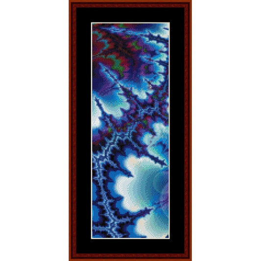 Counted Cross Stitch Pattern by Cross Stitch Collectibles of a colorful abstract design