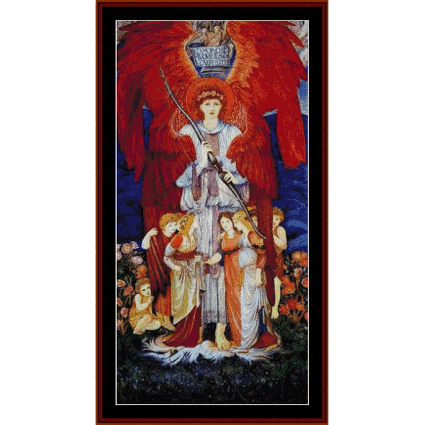 Counted Cross Stitch Pattern: Love by Sir Edward Burne-Jones – Cross Stitch Collectibles
