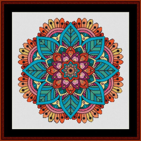Counted Cross Stitch Pattern: Mandala 101 – Cross Stitch Collectibles
