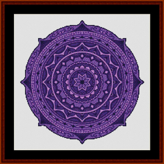 Counted Cross Stitch Pattern: Mandala 109 - Cross Stitch Collectibles