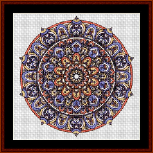 Counted Cross Stitch Pattern: Mandala 111 - Cross Stitch Collectibles