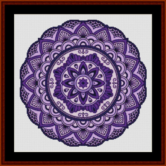 Counted Cross Stitch Pattern: Mandala 113 - Cross Stitch Collectibles