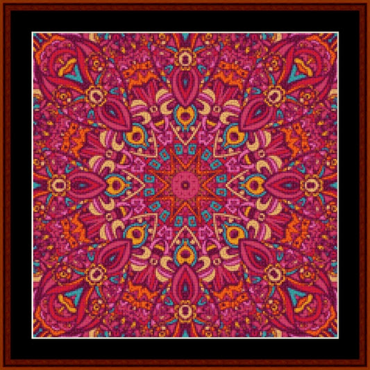 Counted Cross Stitch Pattern: Mandala 116 -  Cross Stitch Collectibles